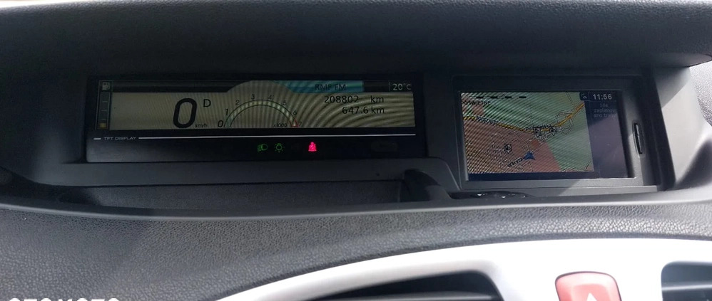 Renault Grand Scenic cena 23900 przebieg: 208800, rok produkcji 2009 z Płońsk małe 596